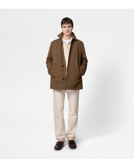 Tod's Brown Car Coat for men