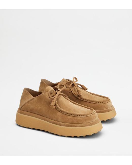 Tod's Brown Mule Loafers