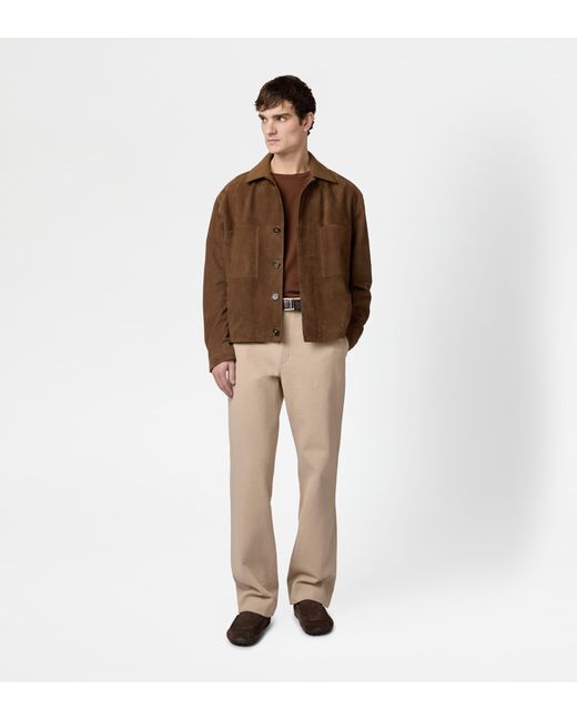 Tod's Brown Coach Jacket for men
