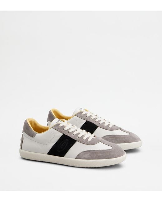 Tod's White Tabs Sneakers for men