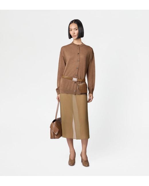 Tod's Brown Cardigan