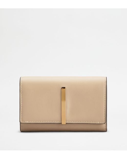 Tod's Natural Wallet