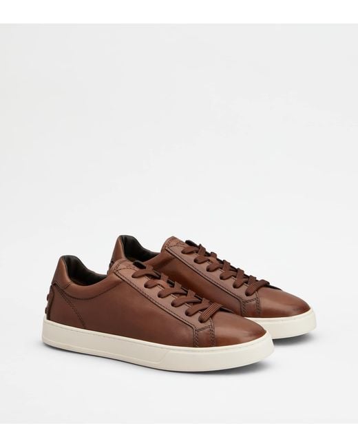 Tod's Brown Sneakers for men