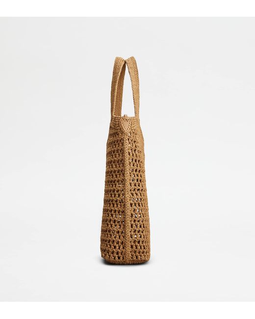 Tod's Brown Shopping Bag