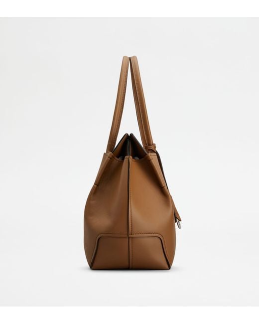 Tod's Brown Shopping Bag