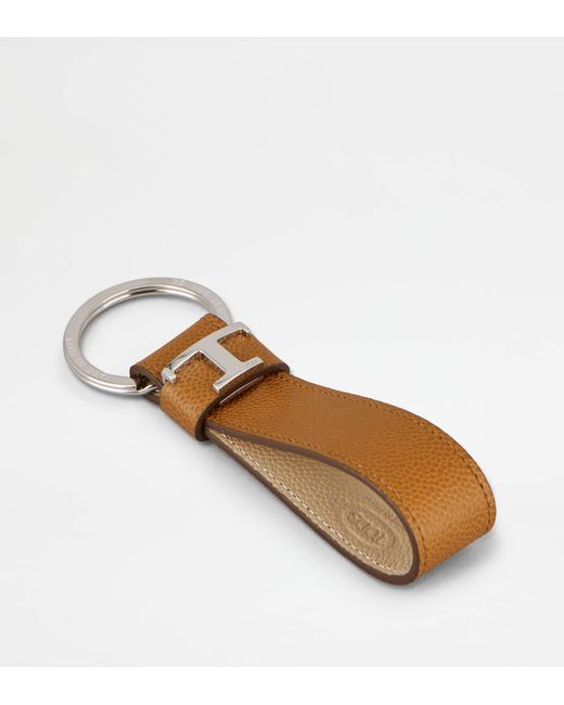 Tod's White Key Holder for men