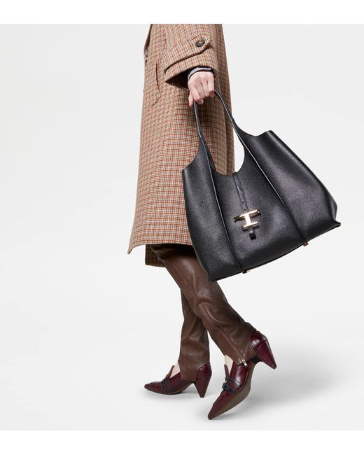 Borsa Shopping T Timeless di Tod's in Black