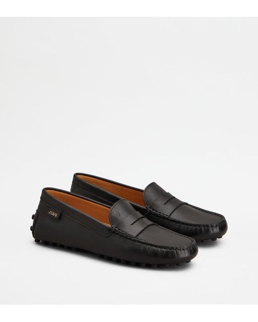 Tod's Black Gommino Loafers