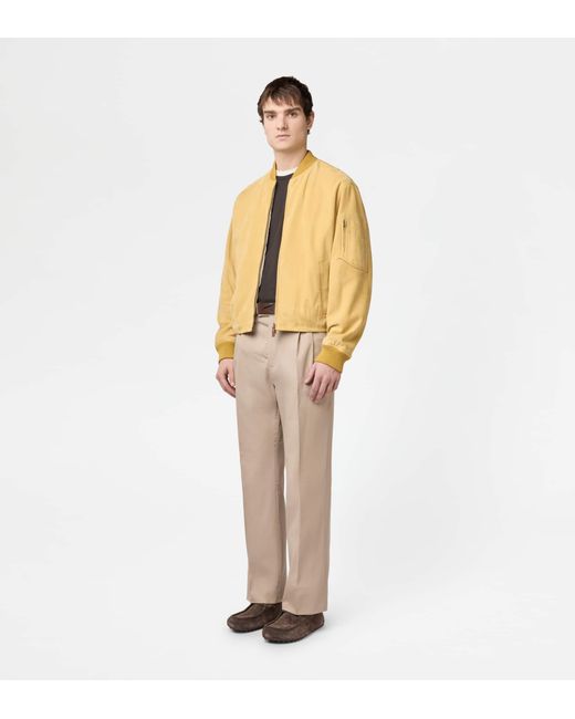 Tod's Yellow Bomber Jacket for men