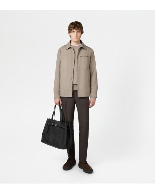 Tod's Natural Shirt Jacket for men