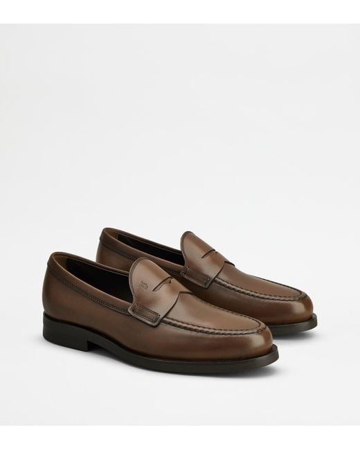 Tod's Brown Loafers for men