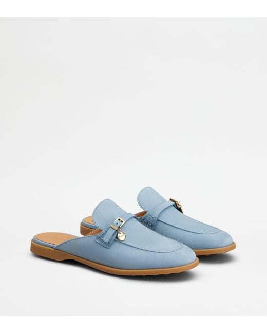 Tod's Blue Mules