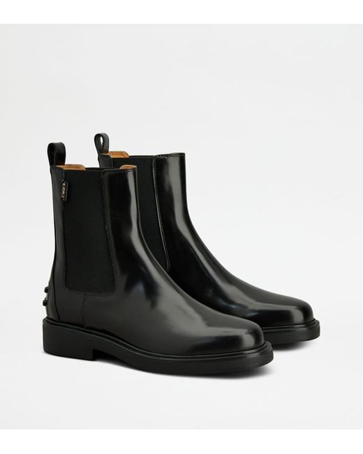 Tod's Black Ankle Boots