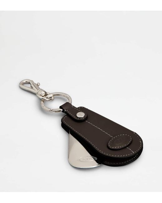 Tod's White Key Holder for men