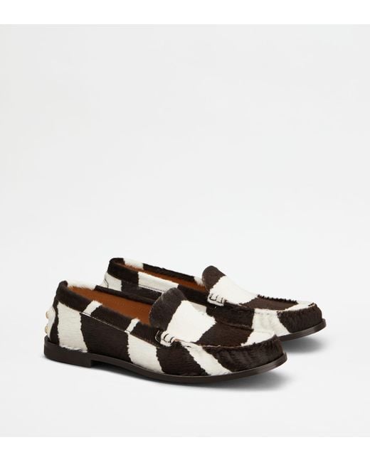 Tod's Black Slipper Loafers