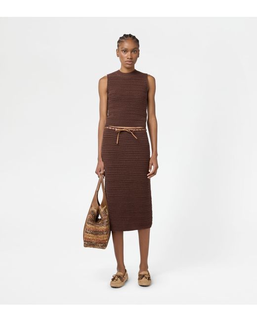 Tod's Brown Waistcoat