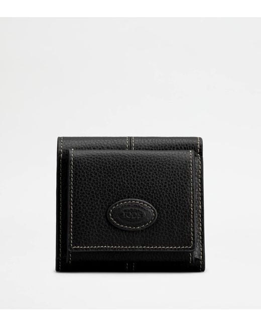 Tod's Black Wallet