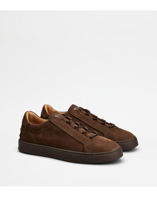 Tod's Brown Sneakers for men