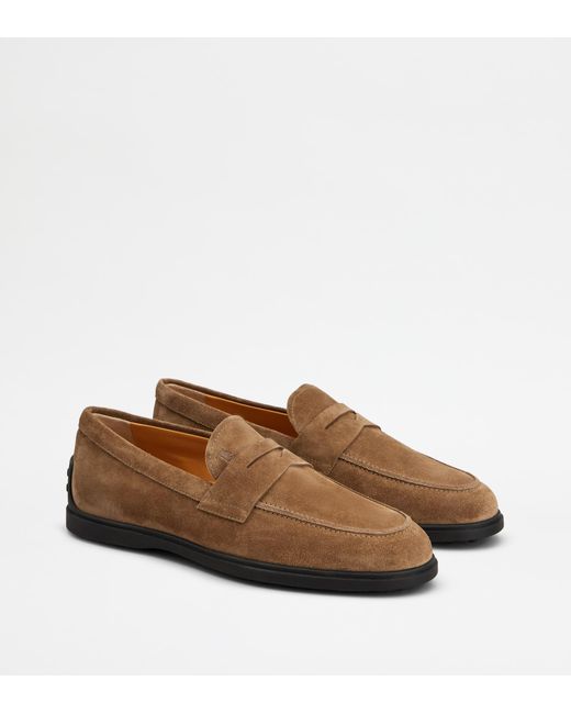 Tod's Brown Loafers for men