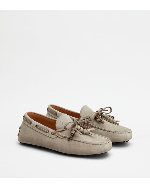 Tod's Natural Gommino Loafers for men