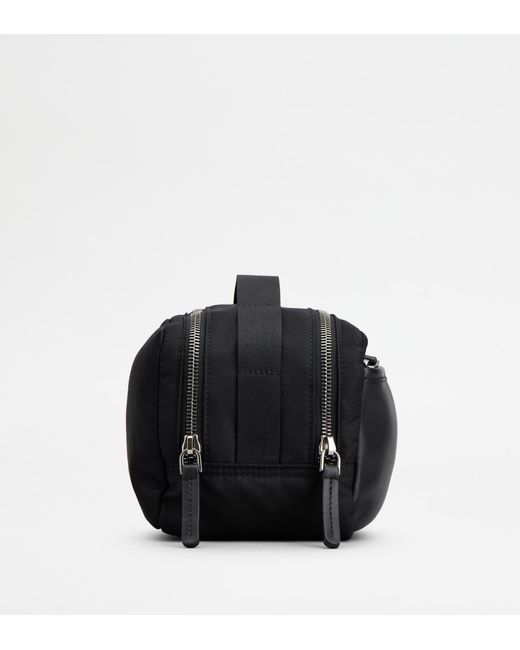 Pouch in Tessuto di Tod's in Black da Uomo