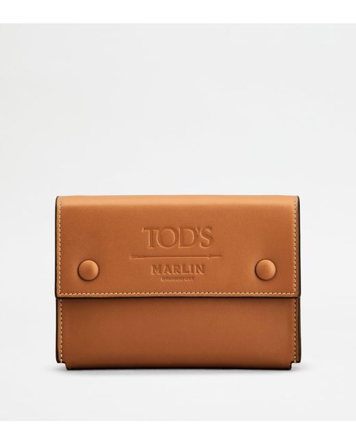 Tod's Orange Playing Cards With Case for men