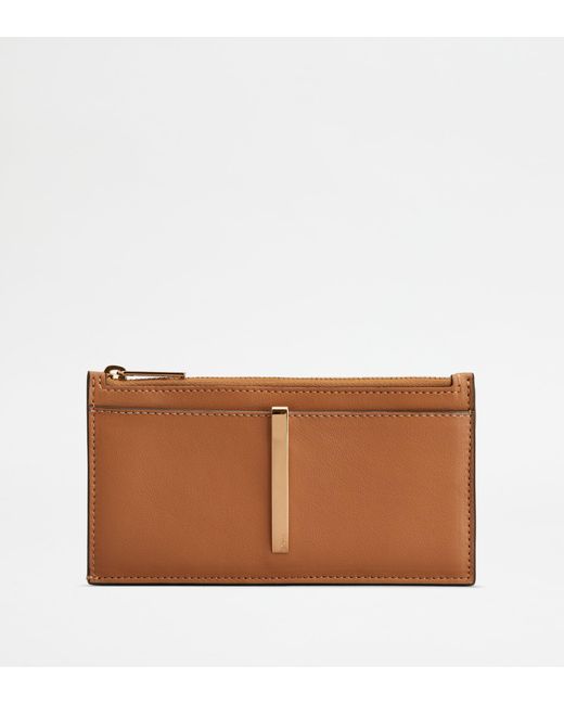 Tod's Brown Card Holder