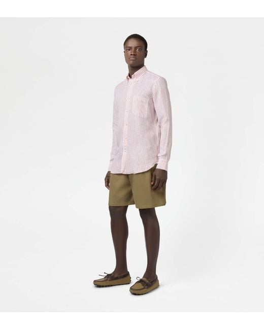 Tod's Pink Button Down Shirt for men