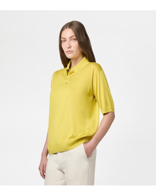 Tod's Yellow Polo Shirt