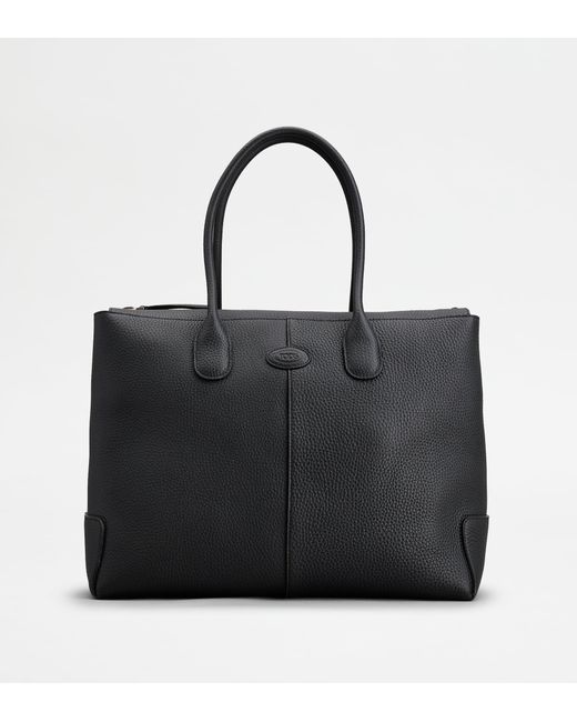 Di Bag in Pelle Large di Tod's in Black