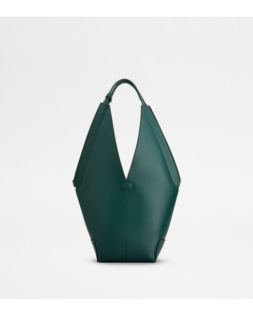 Di Bag Folio Borsa A Spalla di Tod's in Green