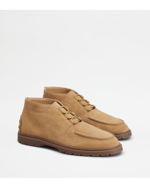 Tod's Natural Desert Boots for men