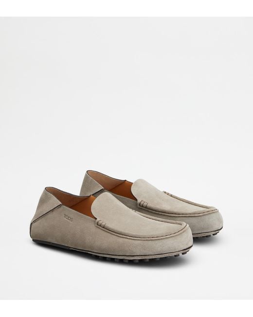 Tod's White Slipper Loafers for men