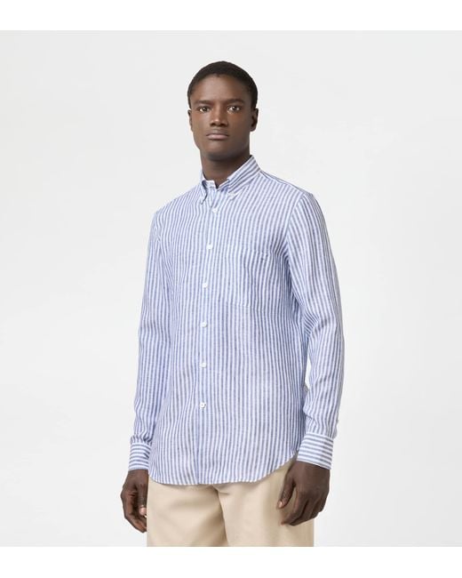 Tod's Blue Button Down Shirt for men