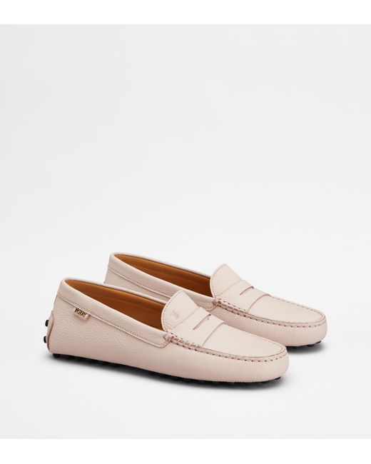 Tod's Natural Gommino Loafers