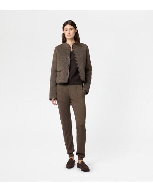 Tod's Brown Jogger Trousers