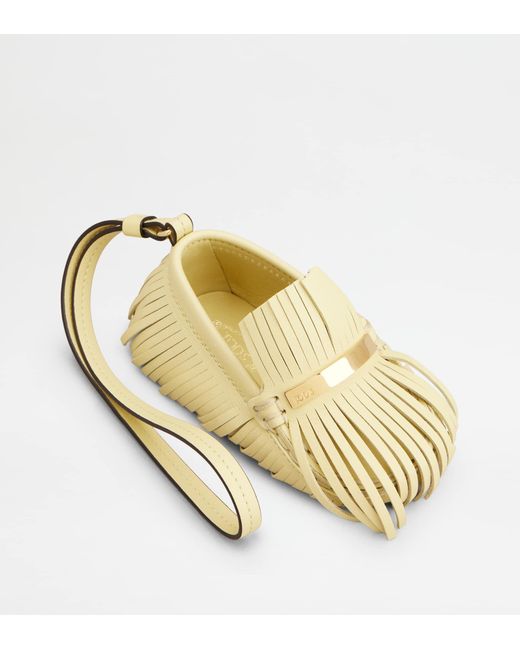 Charm Gommino di Tod's in Metallic