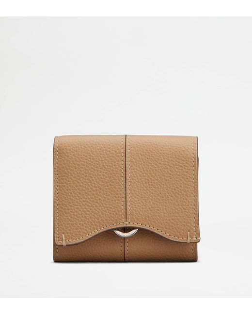 Tod's Natural Wallet