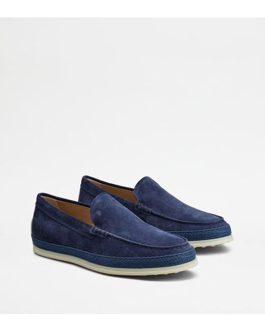 Tod's Blue Slip-Ons for men