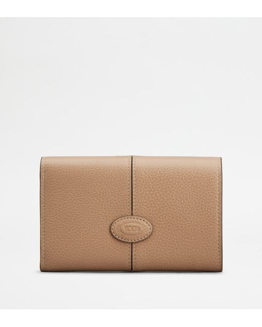 Tod's Natural Wallet