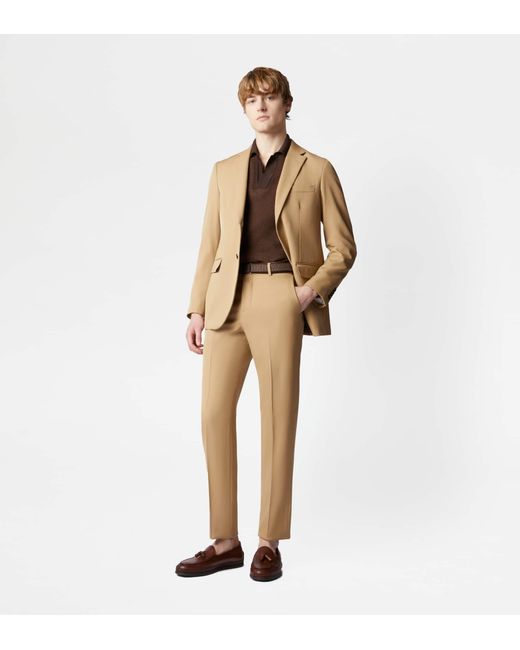 Tod's Natural Classic Trousers for men