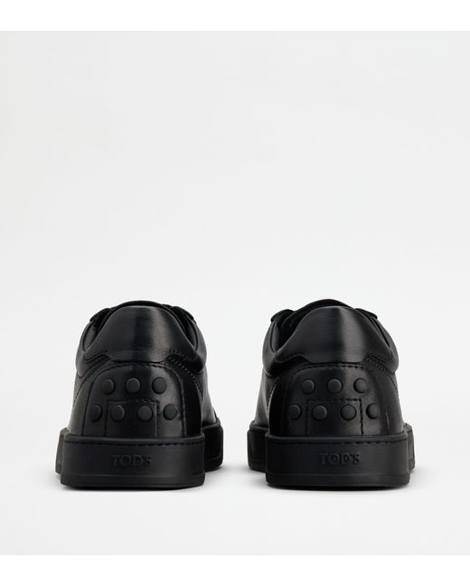 Tod's Sneakers aus Leder in Black für Herren