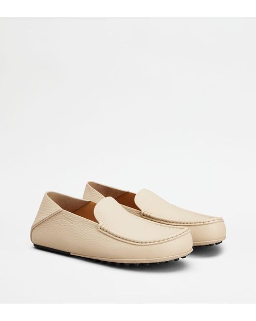 Tod's Natural Slipper Loafers for men