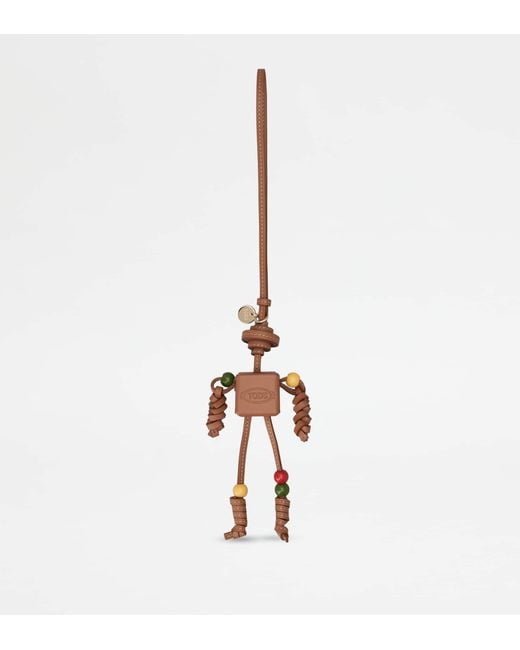 Tod's White Robot Charm