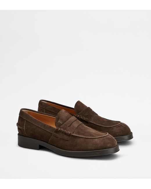 Tod's Brown Loafers for men
