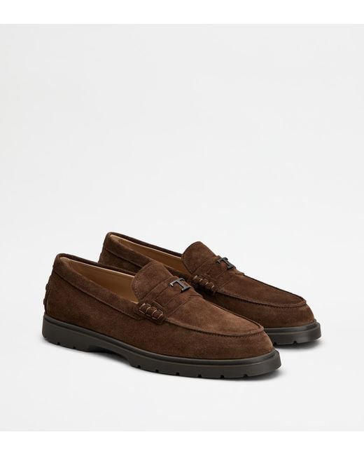 Tod's Brown Loafers for men