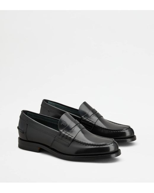 Tod's Black Loafers for men