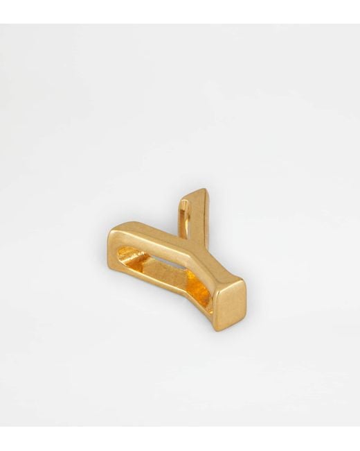 Tod's White Letter Y Charm