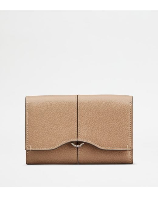 Tod's Natural Wallet