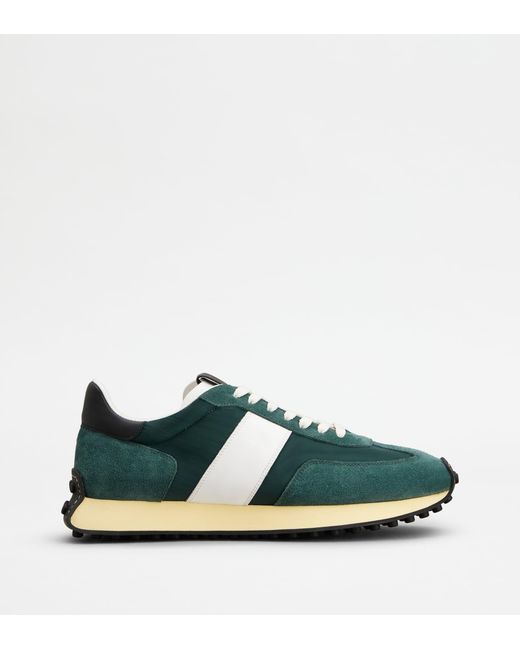 Tod's Green T Vintage Sneakers for men